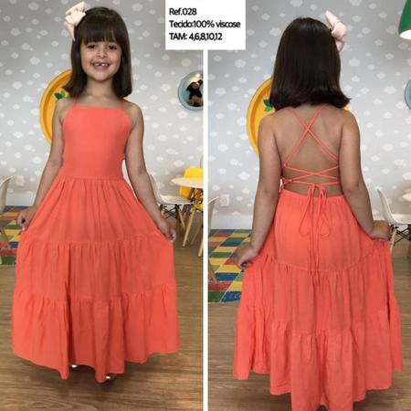 Vestido Infantil tam 10 e 12 anos