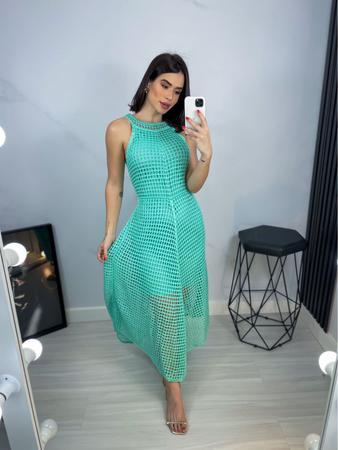 Vestido Longo Tricot Forrado Vestido Feminino Vestido de Festas - Sempre Linda Tricot Imagem de Vestido Longo Tricot Forrado Vestido Feminino Vestido de Festas