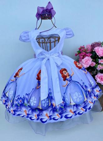 Vestidos Princesa Sofia 1 Ano