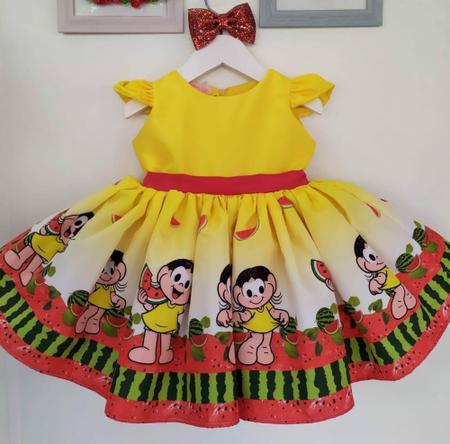 Vestido Infantil Tema Moana Baby Festa Roupa Luxo - IS STORE - Vestido para  Bebês - Magazine Luiza