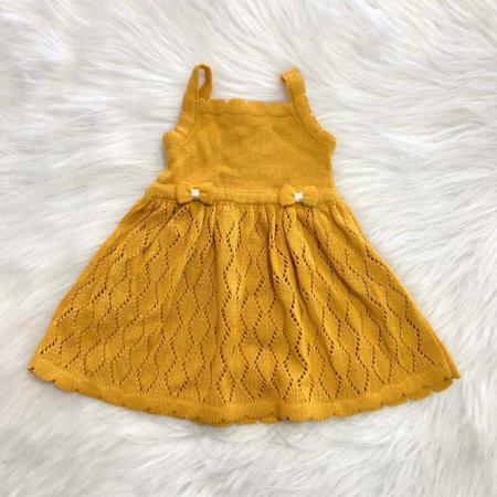 Vestido de trico infantil sales