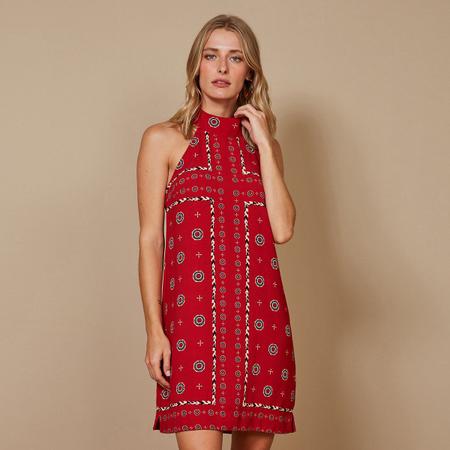 Vestido Maria Fil Curto Len o Porto Vestido Feminino Magazine