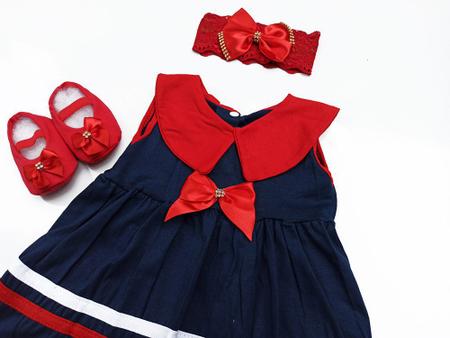 Vestido marinheiro infantil 2025