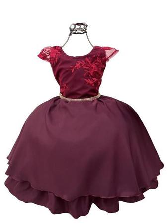 Vestido hotsell marsala vinho
