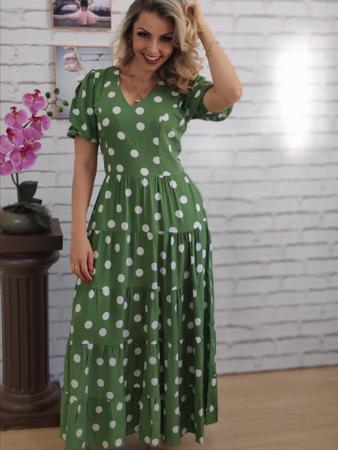 Vestido hotsell poa verde