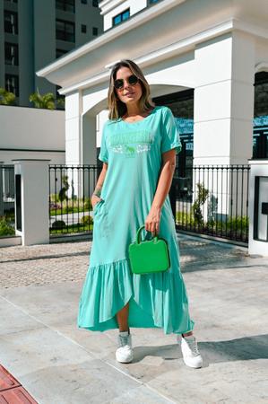 Vestido meia cheap malha