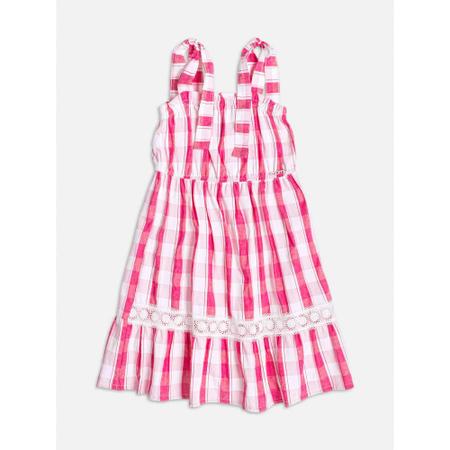 Vestido Momi em Algodão Xadrez - Pilili Moda Infantil