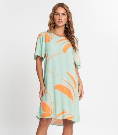 Imagem de Vestido Midi Estampado Feminino Endless Verde