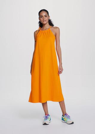 Vestido laranja hot sale hering