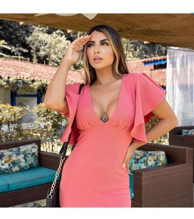 Vestido para casamento sales no civil convidada