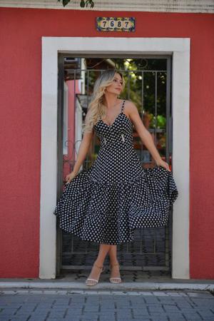 Imagem de Vestido Midi Sunflower em Linho Bordado