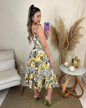 Imagem de  Vestido Midi Três Marias  Viscolinho