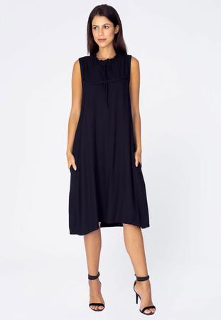 Imagem de Vestido Midi Viscose Regata Piaf Preto