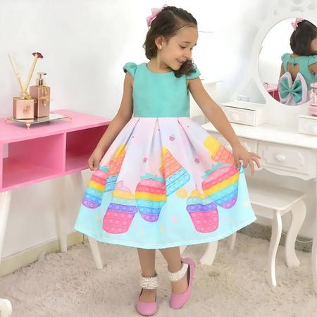 Imagem de Vestido Pop It Fidget Toy - Popts - Luxo