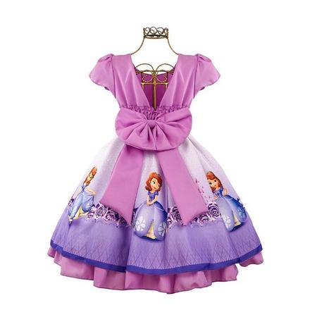 Vestido de festa Princesa Sofia - Desapegos de Roupas quase novas ou nunca  usadas para bebês, crianças e mamães. 784257