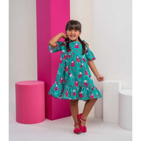 Vestido Rodado Menina Infantil Criança Antialérgico Garantia Folheados -  Presente Lembrancinha Aniversário Mãe Namorada Noiva Filha Natal - Samics  Kids - Vestido Infantil - Magazine Luiza