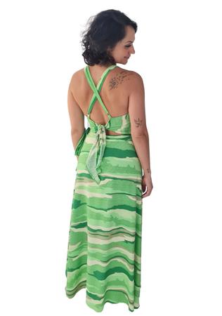 Vestido envelope cheap florido