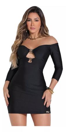 Imagem de Vestido Sexy Preto Pit Bull Jeans 82082