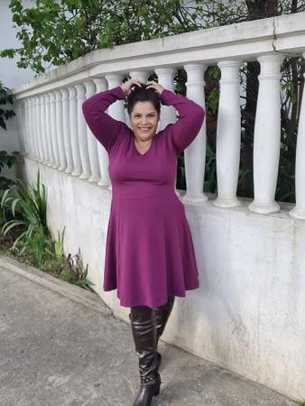 Vestido social hot sale de inverno