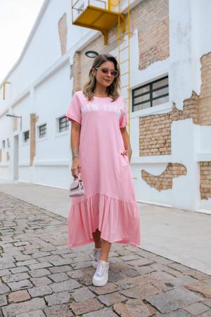 Vestido Soltinho 100 Algod o Judy B C Fashion Vestido