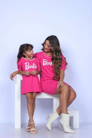 Roupa Barbie mãe e filha  Roupas mae e filha, Mae e filha, Filha