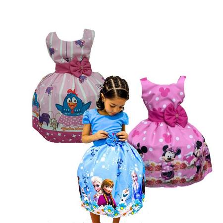 Vestido Cinderela Azul Princesa Disney Luxo Menina Infantil - Temáticos  Luxo - Vestido Feminino - Magazine Luiza