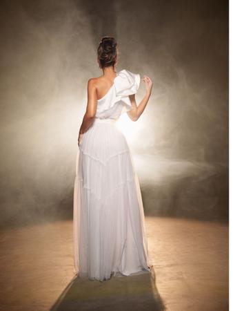 Imagem de Vestido tendencia para madrinhas de casamento e formandas longo tule com moderno tendência chile c/brilho