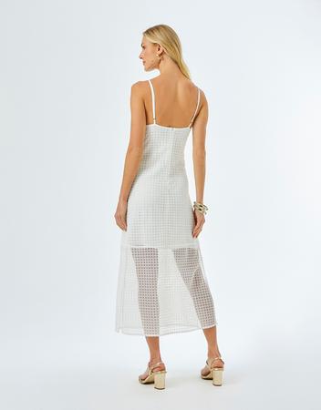 Vestido branco sale zinzane