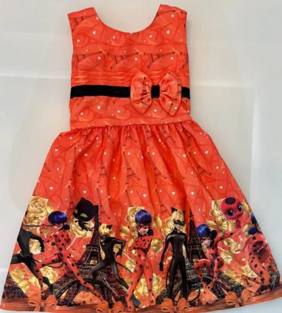 Vestido da best sale ladybug simples