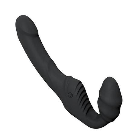 Imagem de Vibrador de Dupla Vibração Strapless Recarregável Nana Preto