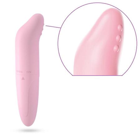Imagem de Vibrador Feminino Estimulador Ponto G liso Golfinho Sex Shop