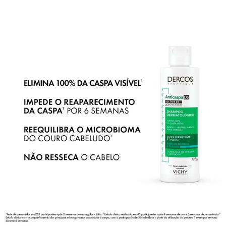 Imagem de Vichy Dercos Shampoo Anticaspa DS - Cabelos Normais a Oleosos