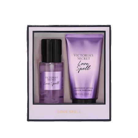 Victoria's Secret Kit Love Spell - Body Splash 75ml + Body Lotion 75ml -  VICTORIA S SECRET - Cuidados com o Corpo - Magazine Luiza