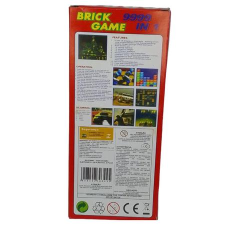 Imagem de Vídeo Game Mini Brick Portátil Antigo Retrô Clássico Jogos