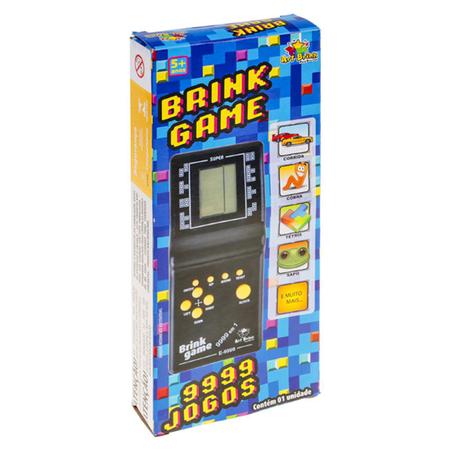 Mini Game Brink Game portátil Jogos antigos retro 9999 in 1 Clássicos dos  anos 80 na Americanas Empresas