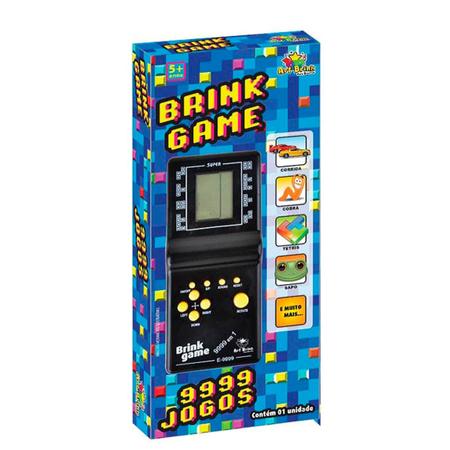 Video Game Portatil Console 9999 Jogos In 1 Jogos Retrô Mini Game - Art  Brink - Minigame - Magazine Luiza