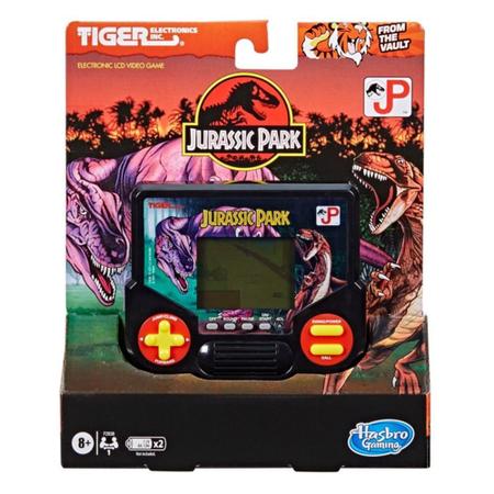 Video Game Retrô Portátil Tiger Electronics Jurassic Park, LCD, Hasbro -  F2838 - Consoles e Jogos Clássicos - Magazine Luiza