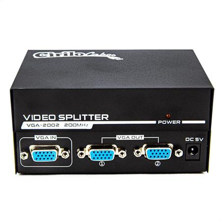 Imagem de Vídeo Splitter 1X2 - Distribuidor De Sinal Vga