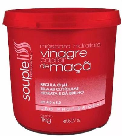 Imagem de Vinagre De Maça Capilar 1Kg Souple Liss