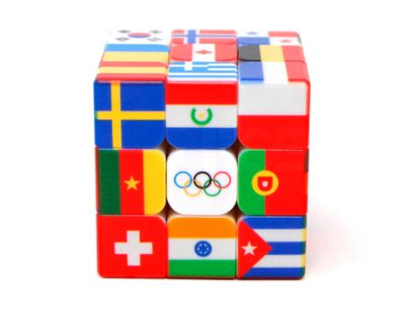 Imagem de Vinci Cube Olimpíadas - Cubo Mágico Personalizado 3x3x3 Profissional - Cuber Brasil