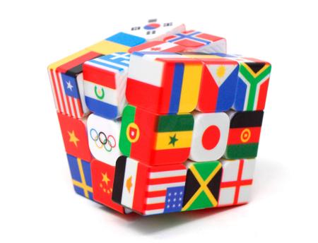 Imagem de Vinci Cube Olimpíadas - Cubo Mágico Personalizado 3x3x3 Profissional - Cuber Brasil