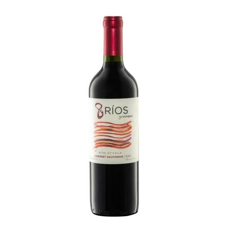 Vinho 8 Rios Cabernet Sauvignon Tinto 750ML Chileno - Vinho