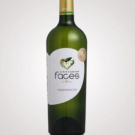 Imagem de Vinho Branco Seco Chardornnay Faces Do Brasil Lidio Carraro 750Ml