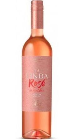 Imagem de Vinho La Linda Rose Malbec 750 Ml Kit Com 03 Unidades