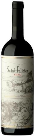 Imagem de Vinho Saint Felicien Malbec Kit 6 Und  Envio Rápido