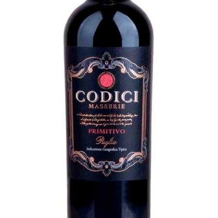 Imagem de Vinho Tinto Codici Primitivo Puglia 750ml