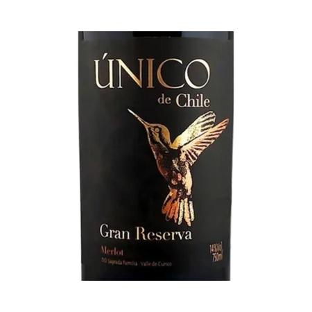 Imagem de Vinho Unico De Chile Gran Reserva Merlot 750 Ml