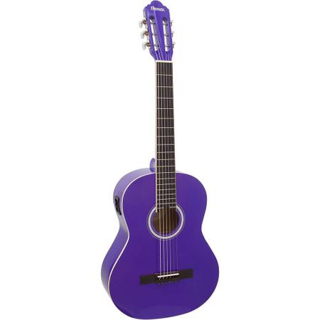 Imagem de Violão Elétrico Thomaz TCG-390A Roxo Clássico Aço