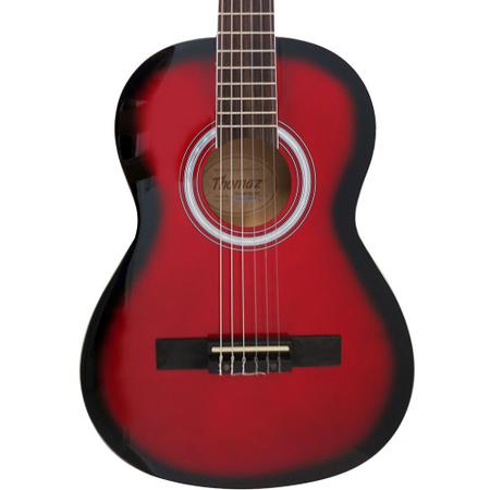 Imagem de Violão Eletroacústico Kids de Nylon TCG 360 EQ Vermelho Thomaz