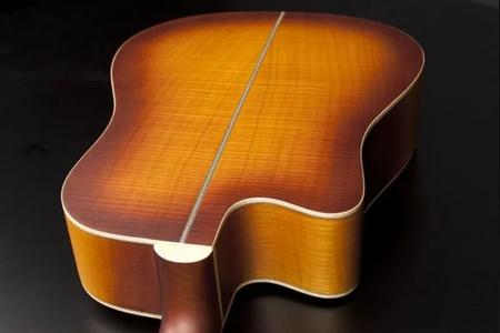 Imagem de Violão Folk Hofma HMP350 Satin Yellow Burst (STYS)